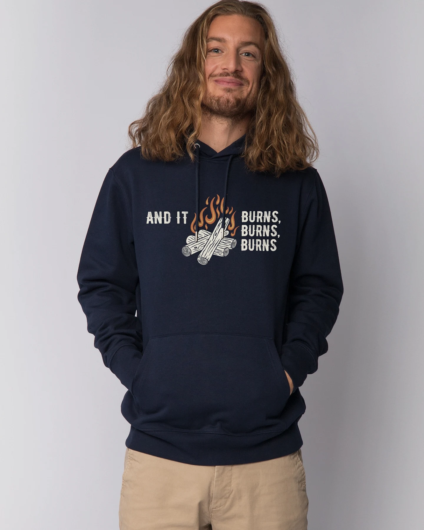 Watapparel Sweatshirt And it burns – Ansicht 2