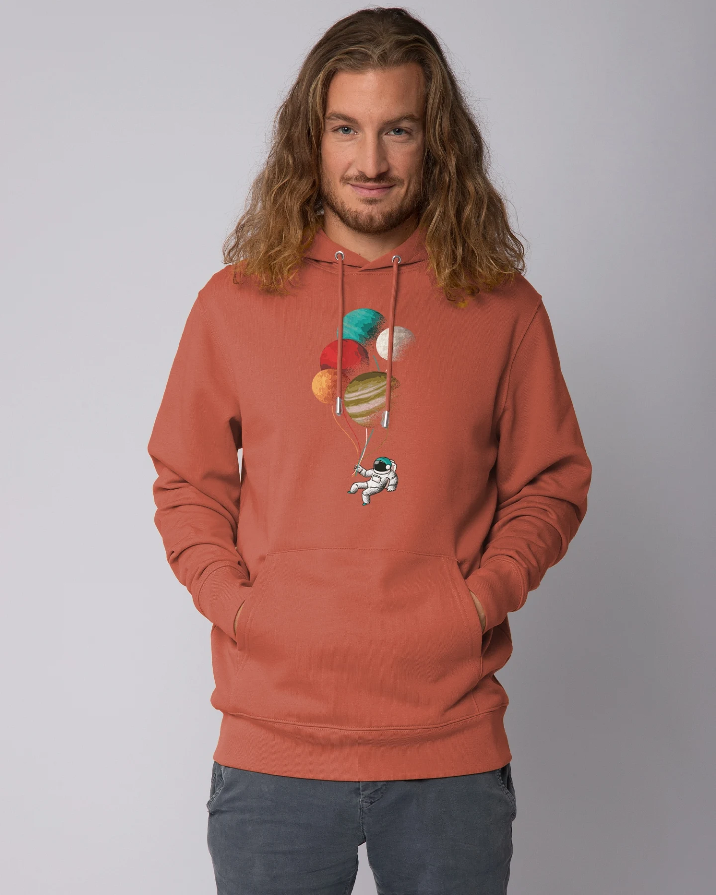 Watapparel Sweatshirt Balloon Spaceman – Ansicht 2
