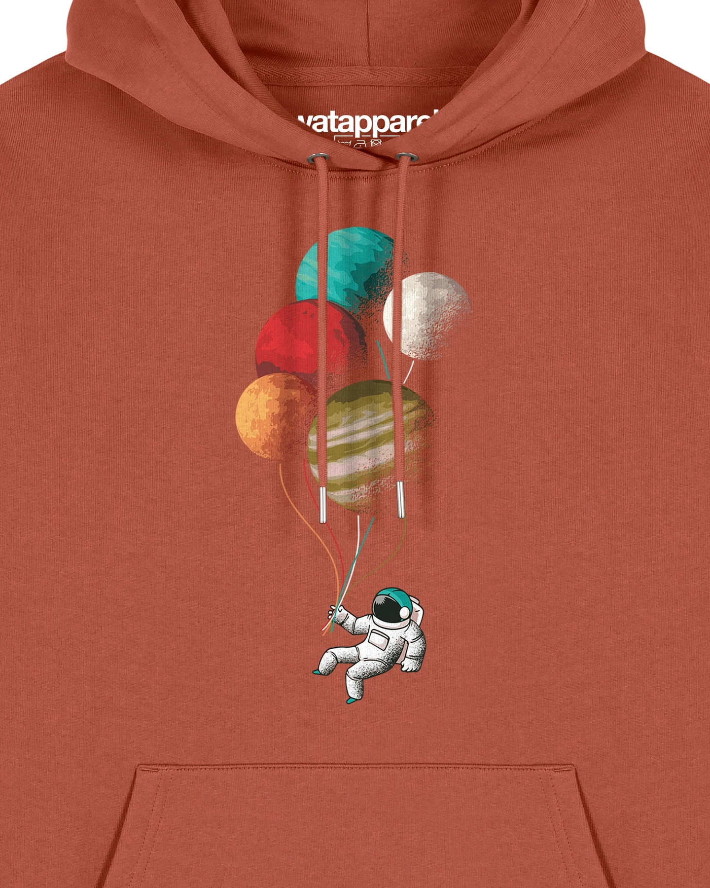 Watapparel Sweatshirt Balloon Spaceman – Ansicht 3