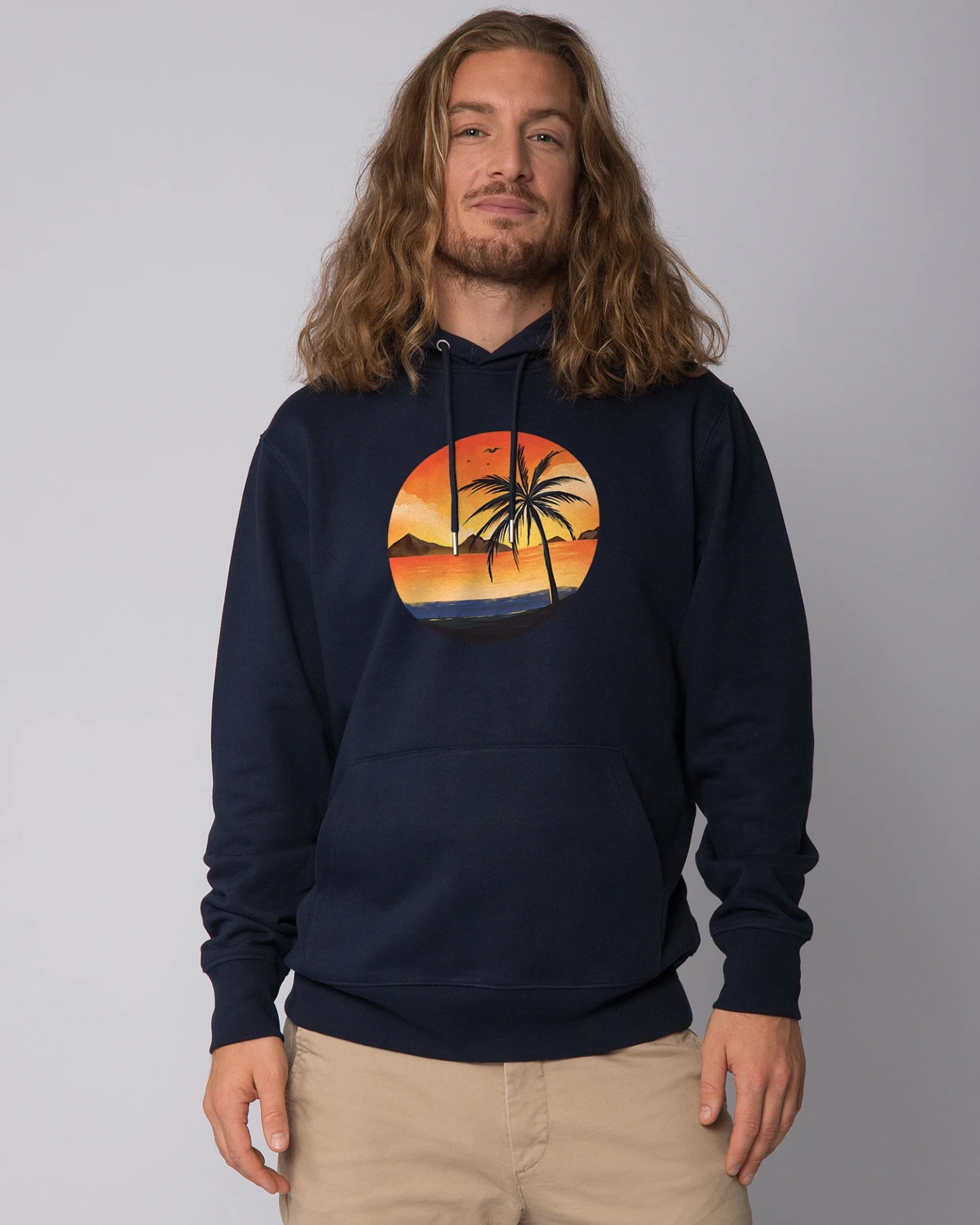 Watapparel Sweatshirt Sunset on palm beach – Ansicht 2