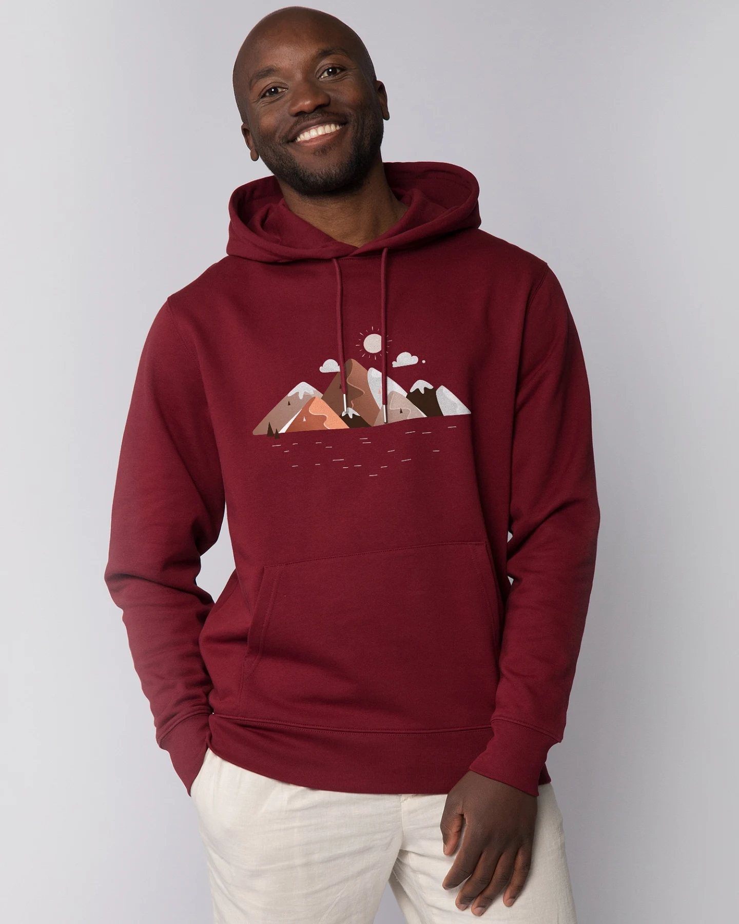 Watapparel Sweatshirt Mountains & Moon – Ansicht 2