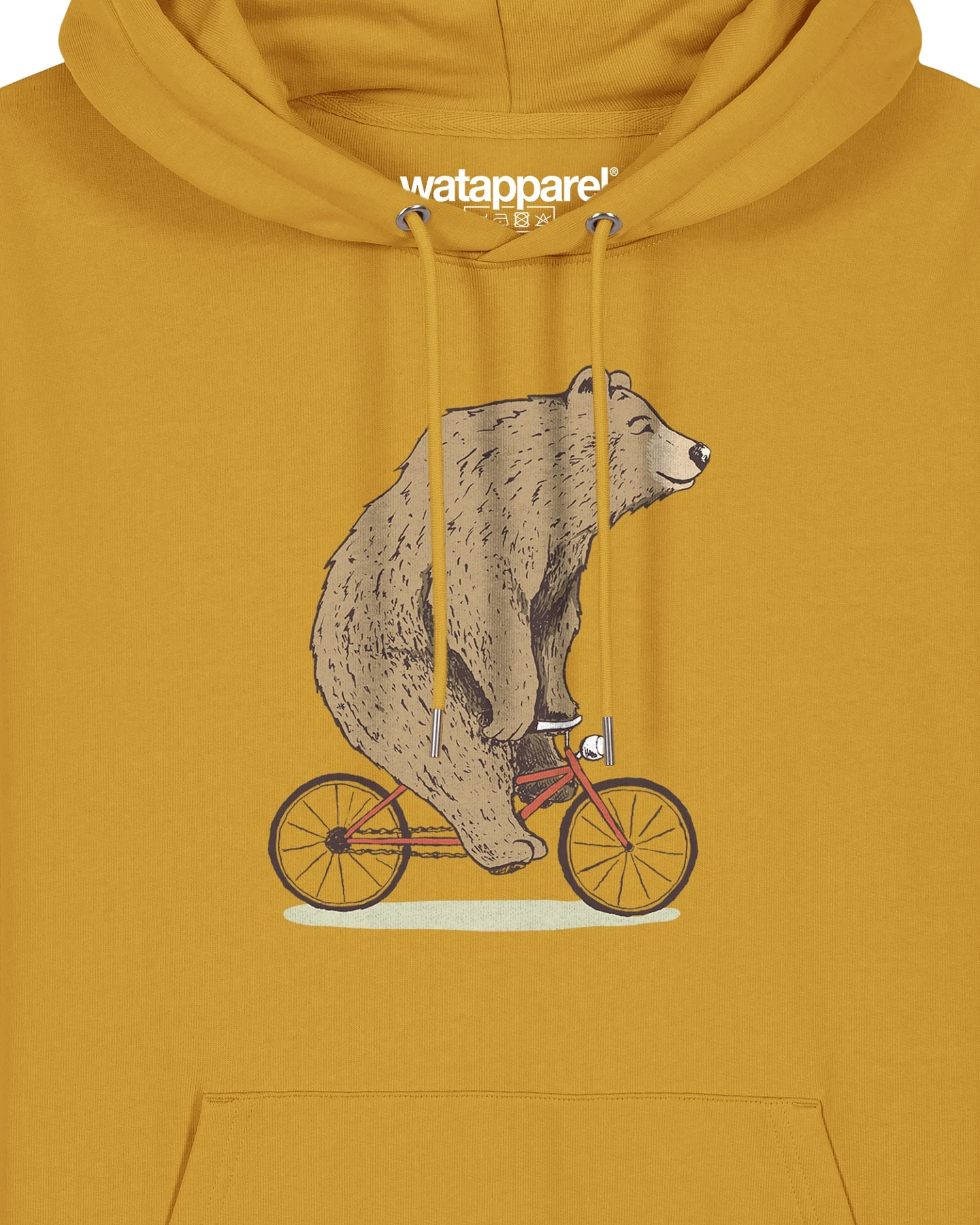 Watapparel Sweatshirt Fahrradbär – Ansicht 3