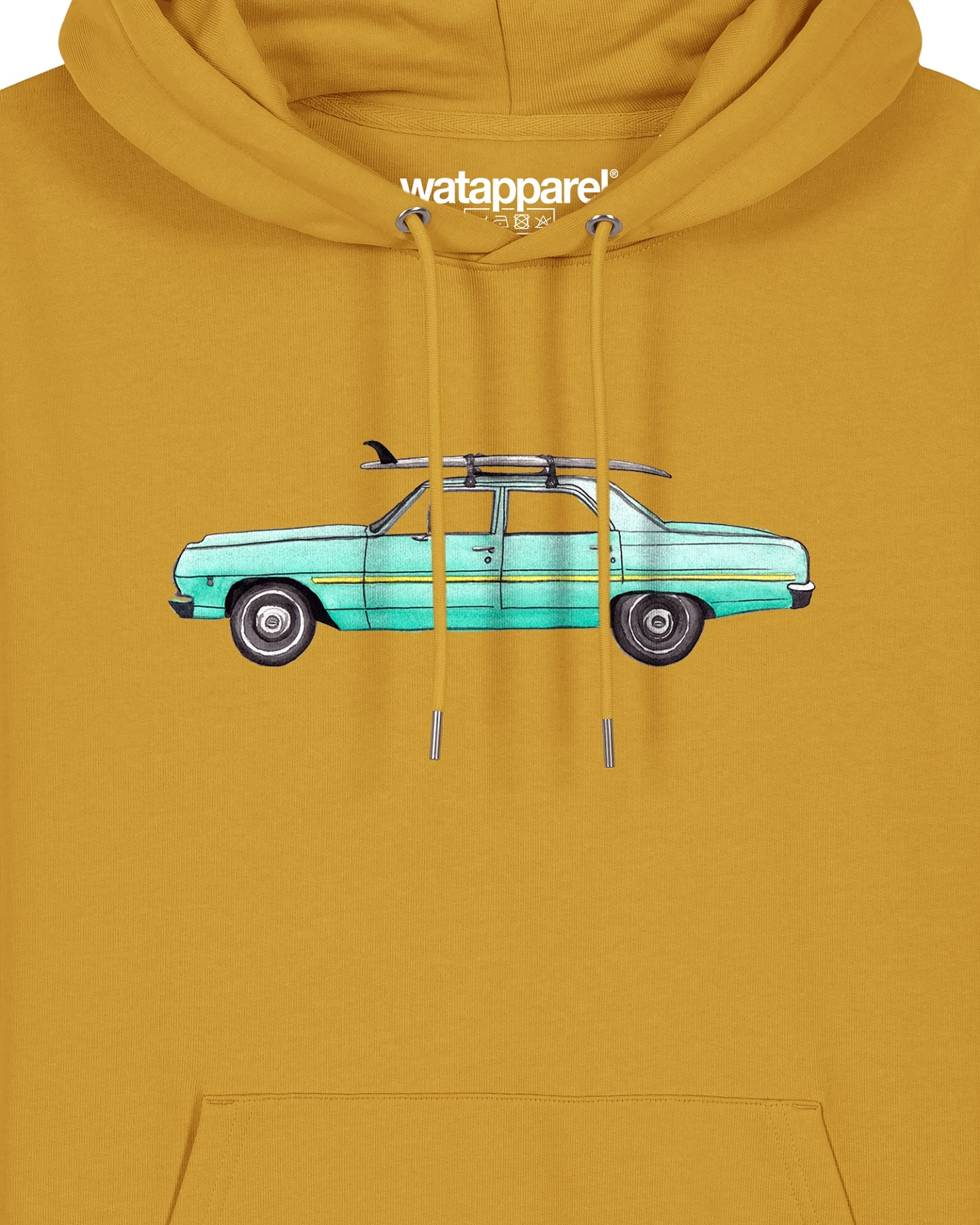 Watapparel Sweatshirt Surf Car – Ansicht 3