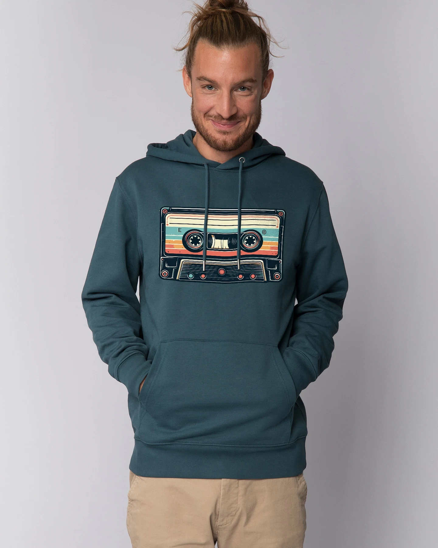 Watapparel Sweatshirt Retro Kassette – Ansicht 2