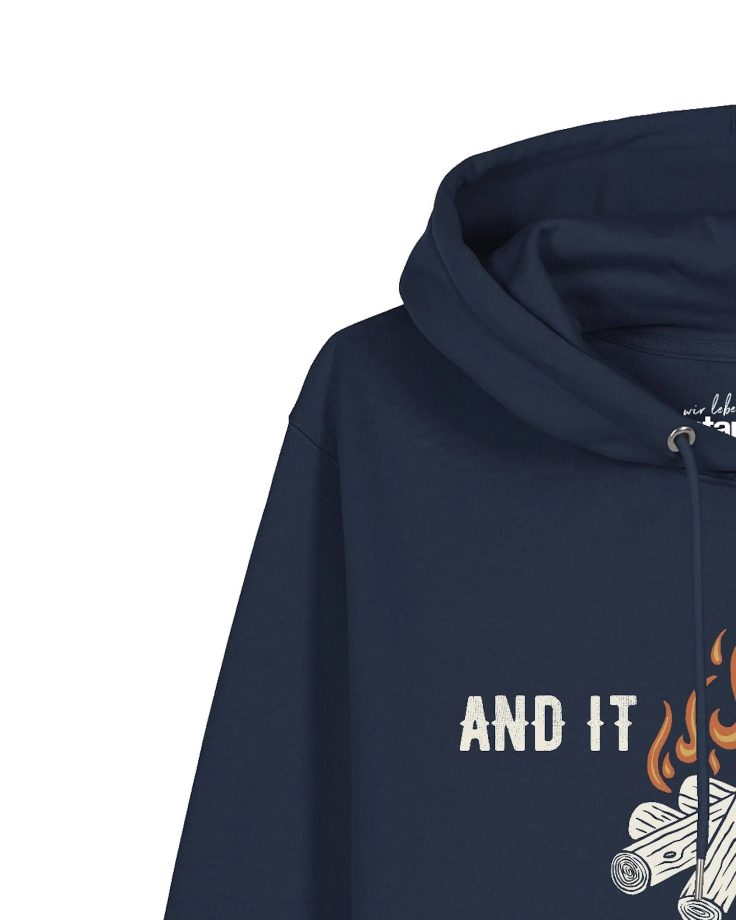 Watapparel Sweatshirt And it burns – Ansicht 3