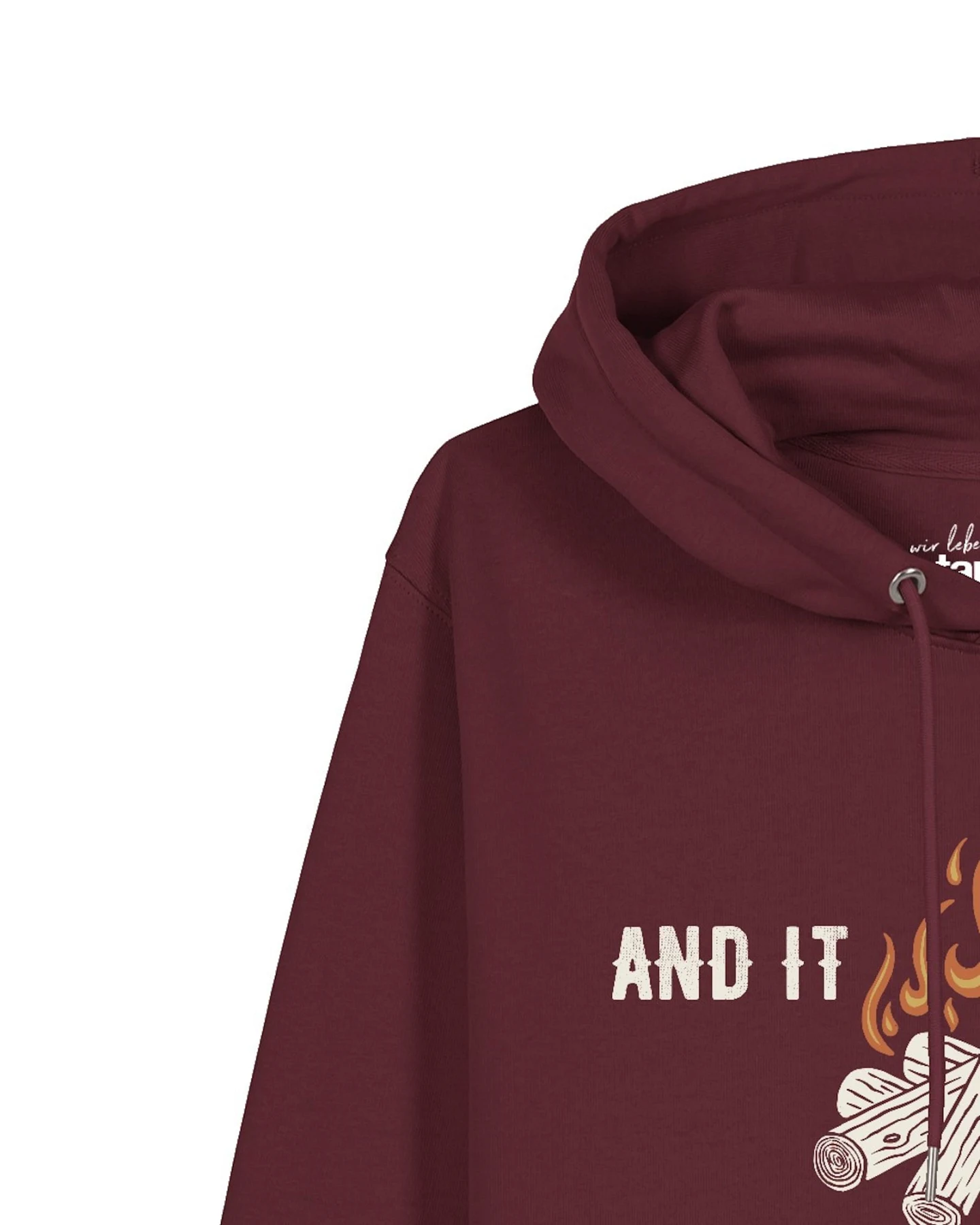 Watapparel Sweatshirt And it burns – Ansicht 3