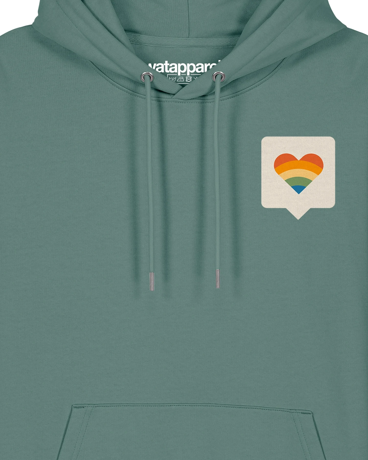Watapparel Sweatshirt Von Herzen – Ansicht 3