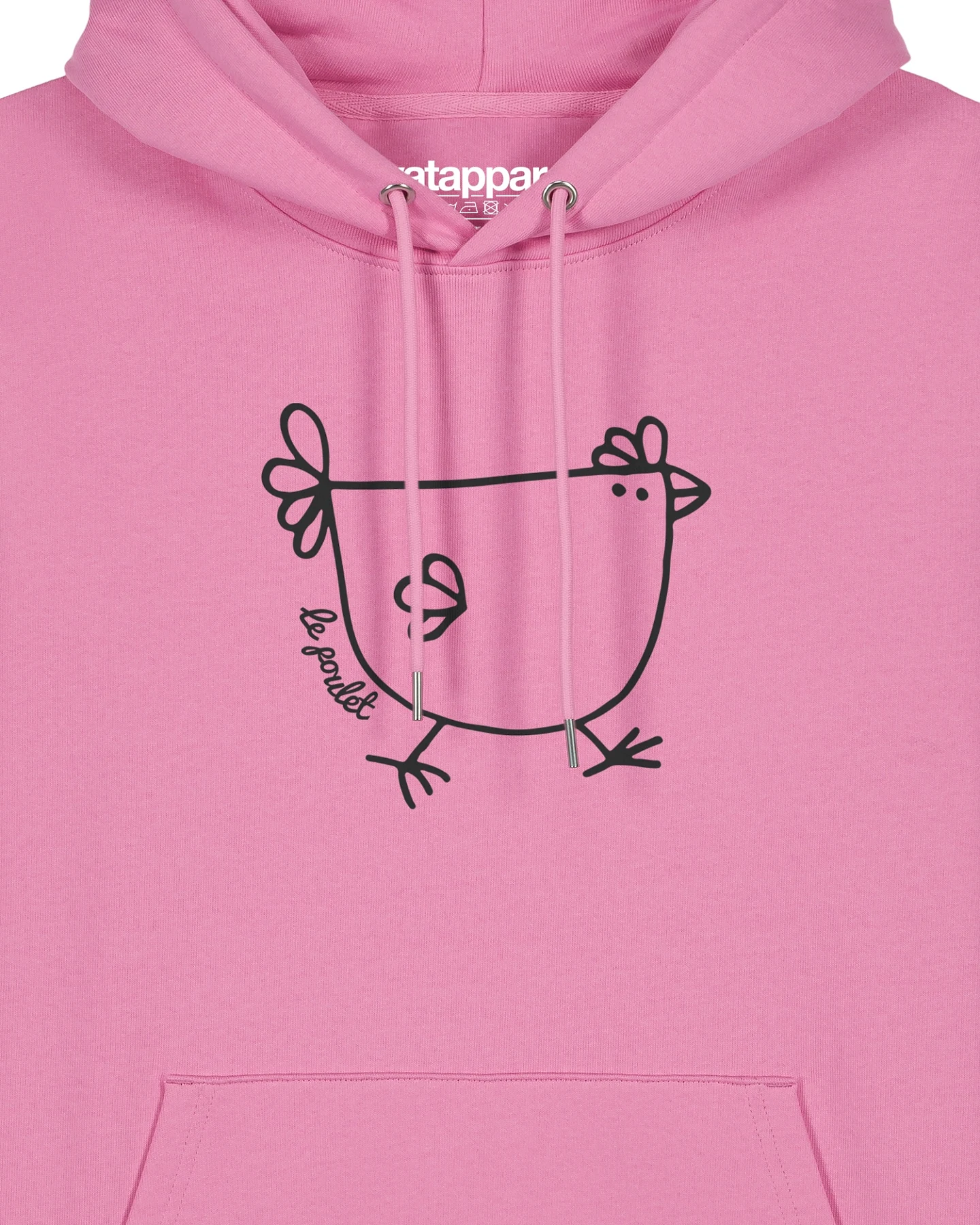 Watapparel Sweatshirt Le poulet - das Huhn – Ansicht 3