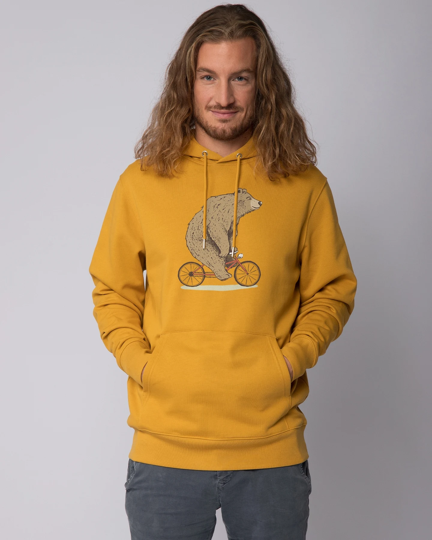 Watapparel Sweatshirt Fahrradbär – Ansicht 2