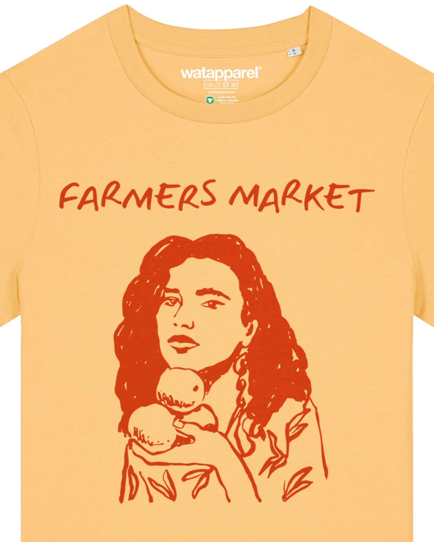 Watapparel T-Shirt Farmers Market – Ansicht 3