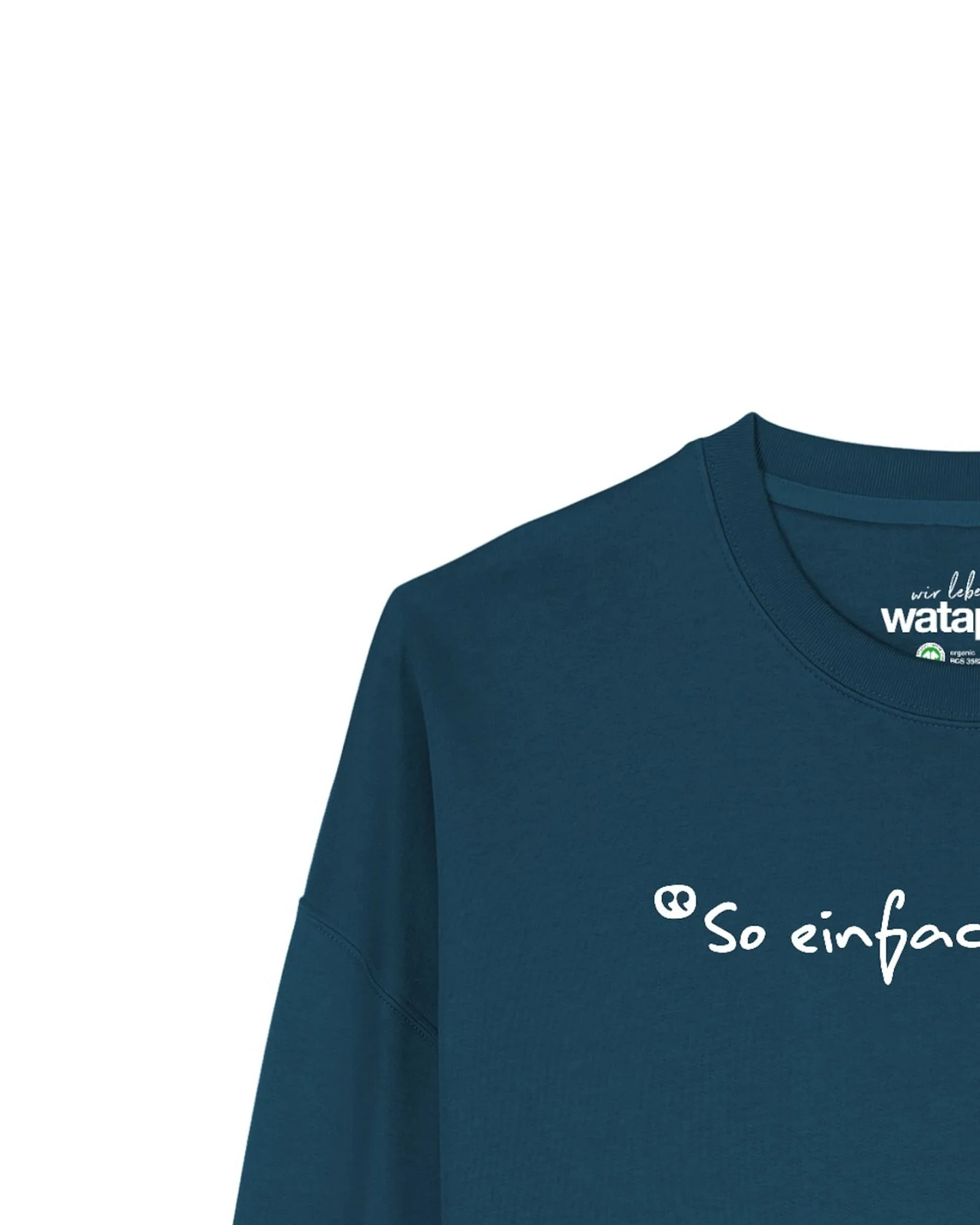 Watapparel Sweatshirt So einfach ist das – Ansicht 3