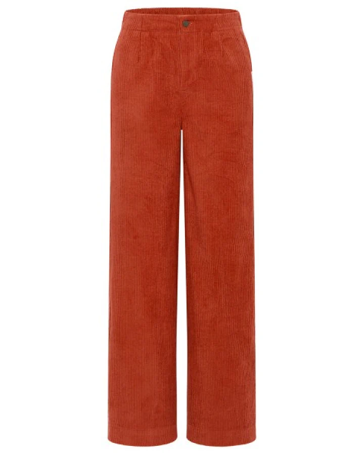 Tranquillo - Women's Cordhose aus Biobaumwolle Straight Leg - Freizeithose Gr 36 rot