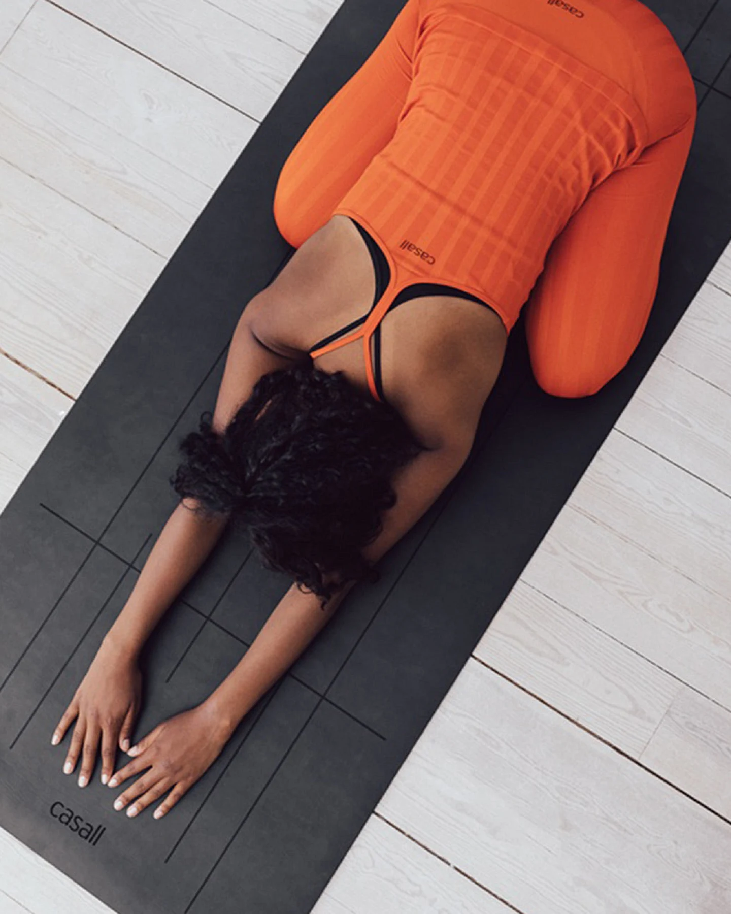 Casall Yogamatte Grip & Cushion - Black – Ansicht 6