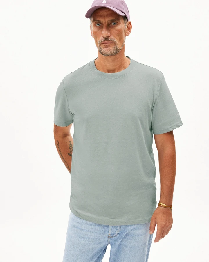 T-Shirt Maarkos Lino Grün