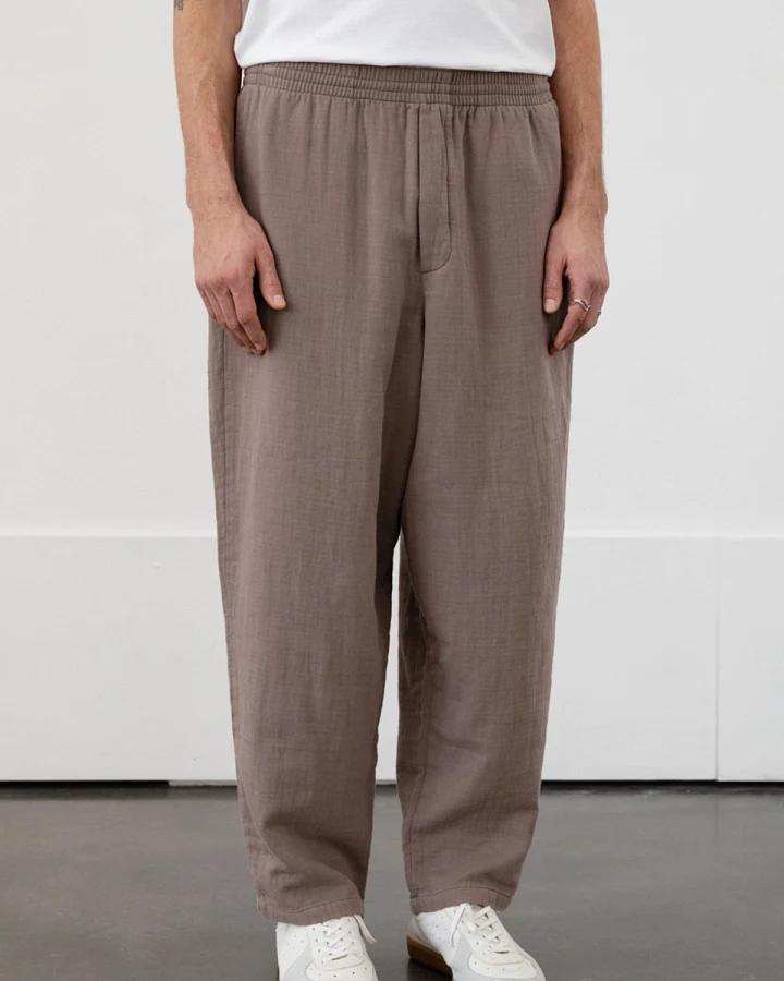 Hose Wide Braun