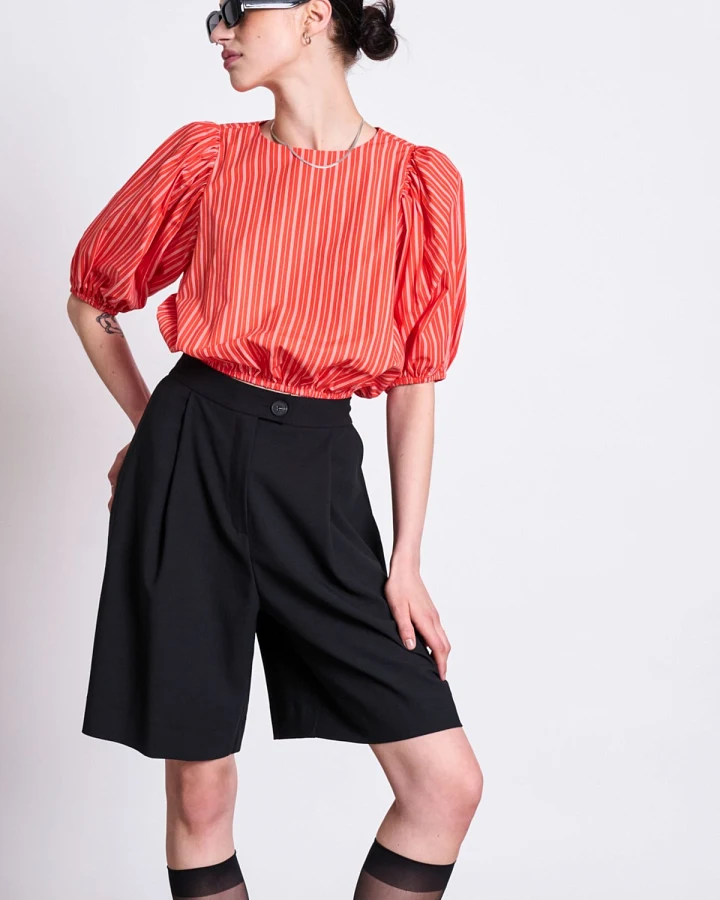 Bluse Laide Striped Rot