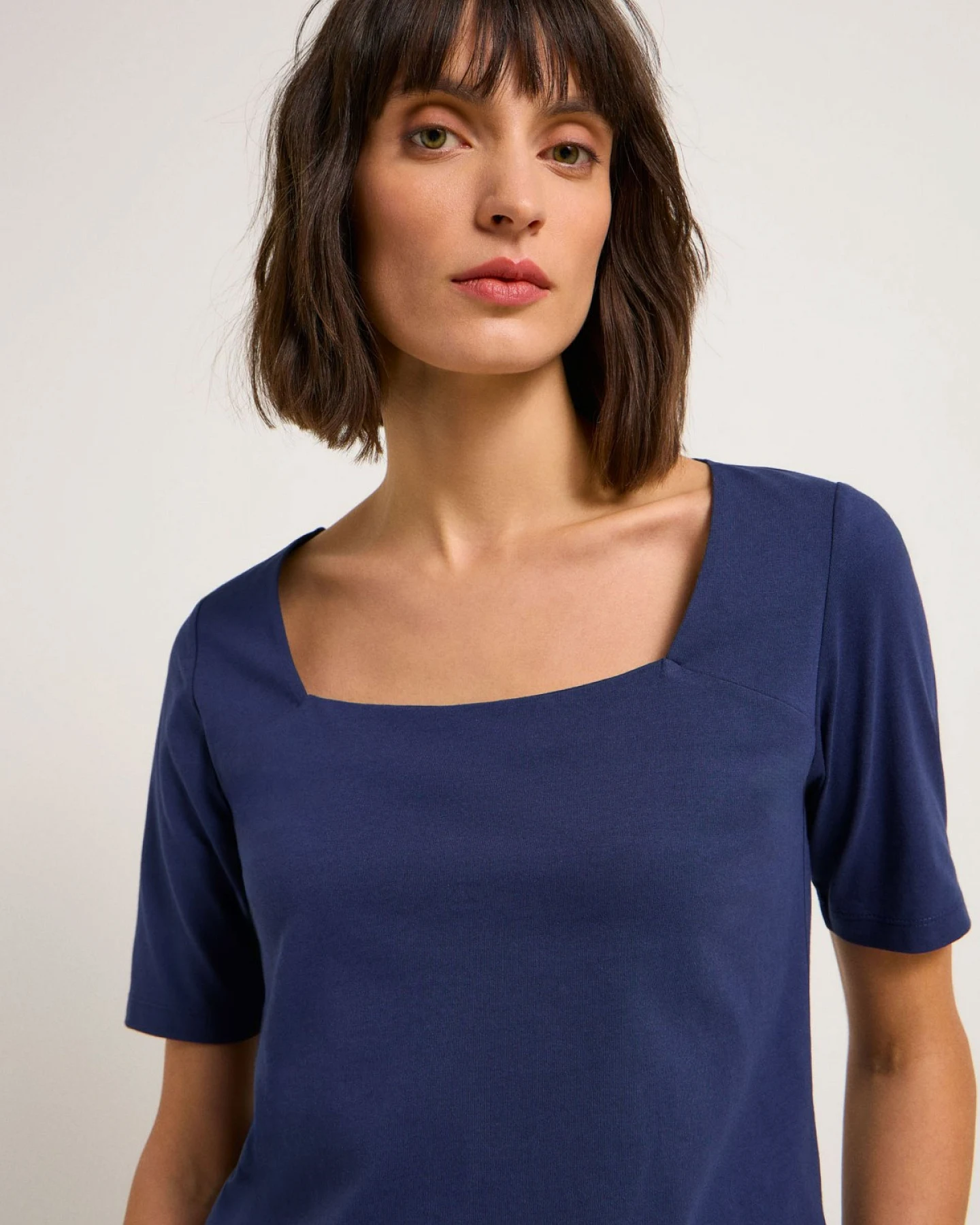 Halbarmshirt Blau – Ansicht 2
