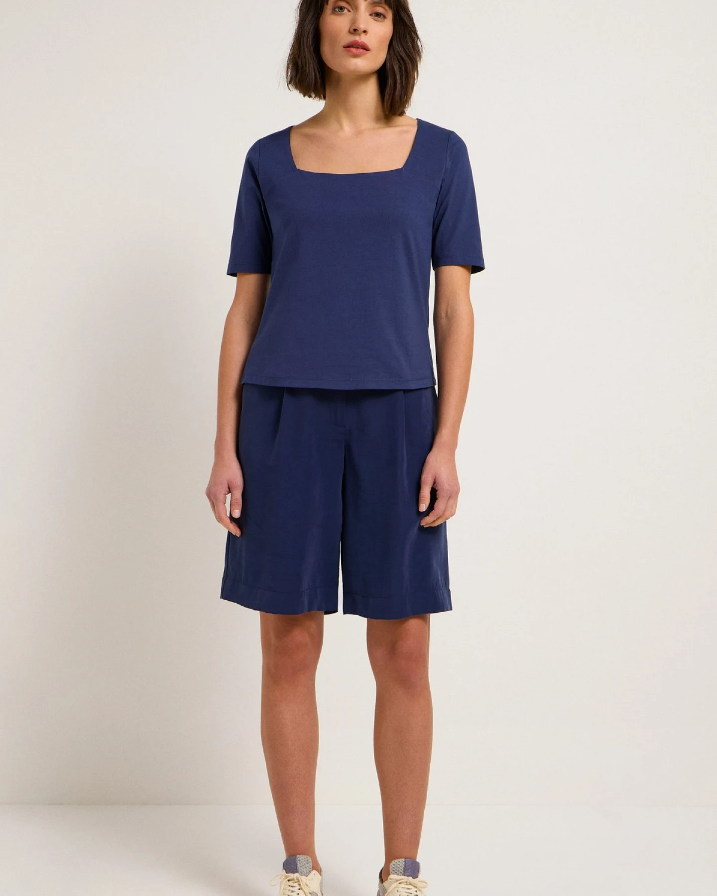 Halbarmshirt Blau – Ansicht 4