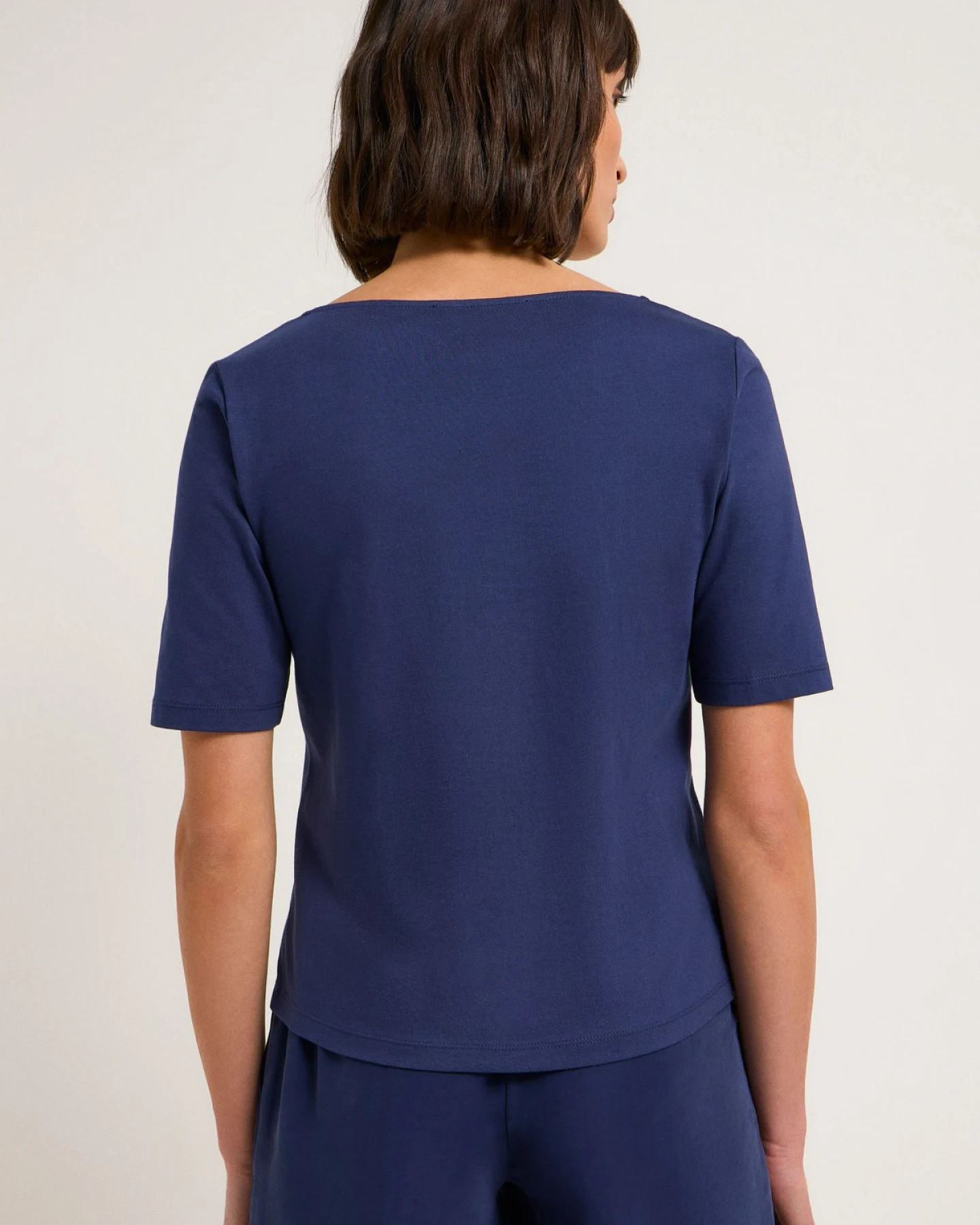 Halbarmshirt Blau – Ansicht 5