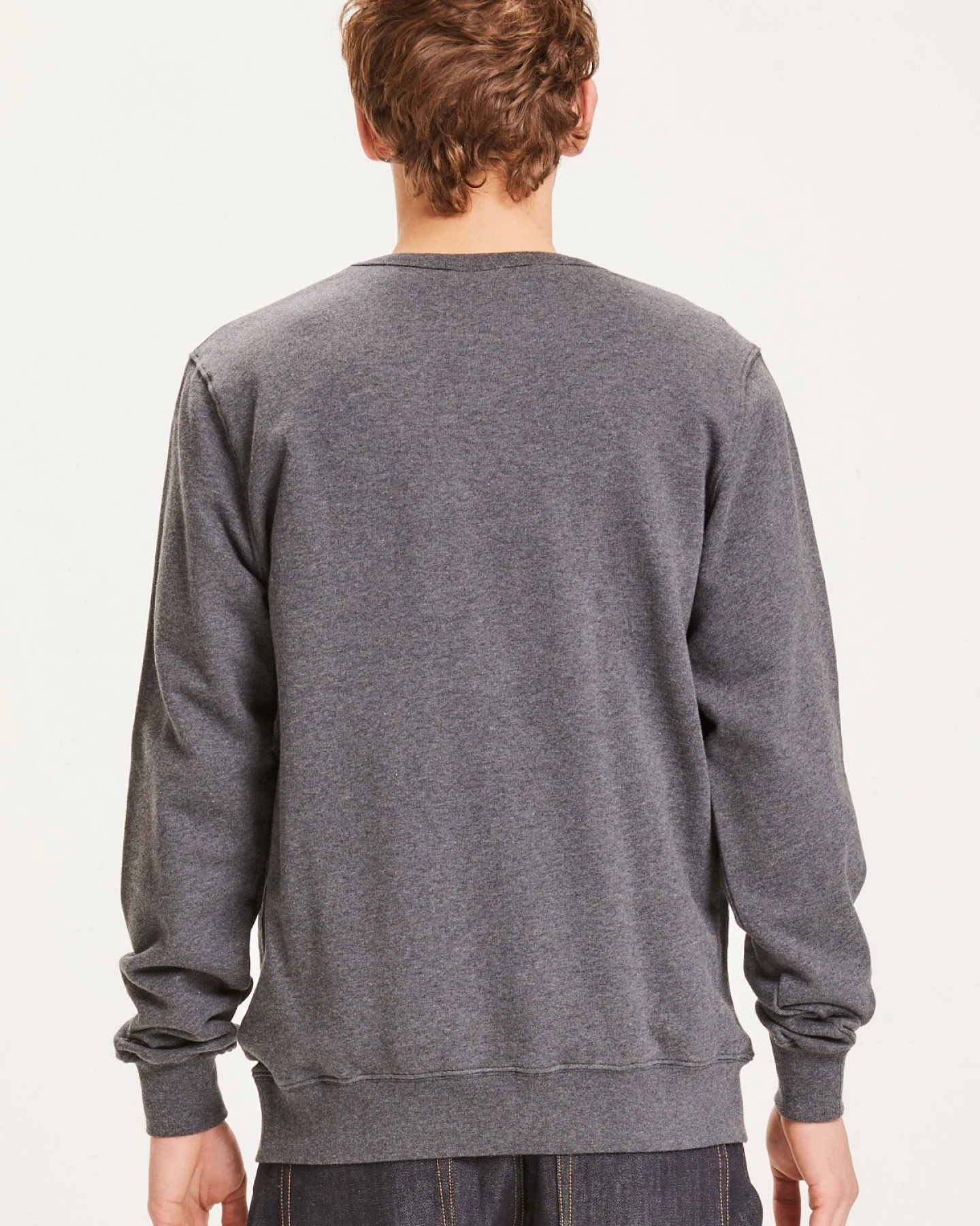 Sweatshirt Erik Basic Badge – Ansicht 4