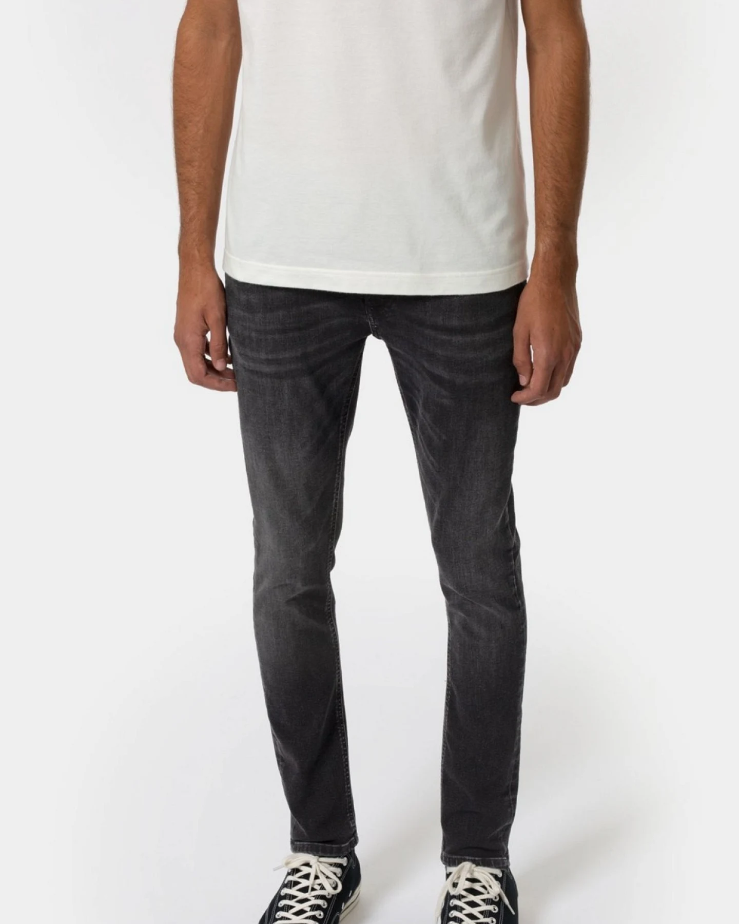 Jeans Skinny Lin Worn Black – Ansicht 2
