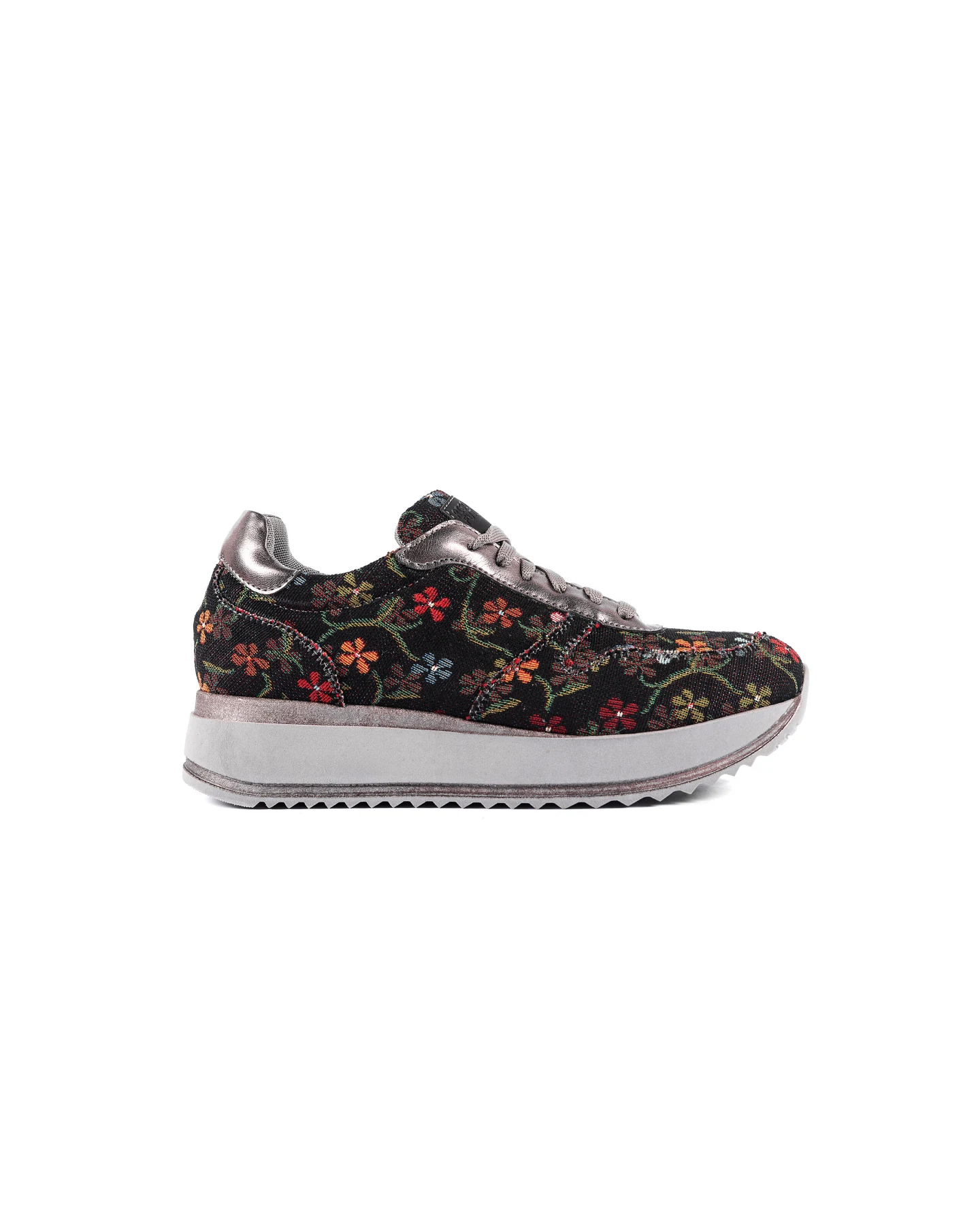 Risorse Future Damen vegan Sneaker Asia Schwarz Floret Schwarz – Ansicht 2