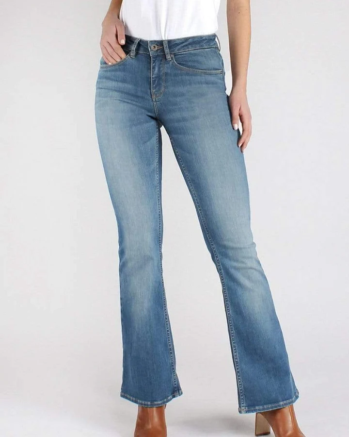 Kuyichi Damen vegan Jeans Amy Essential Mittelblau