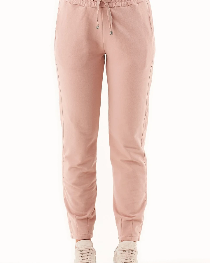 ORGANICATION Damen vegan Jogginghose Bio-Baumwolle Misty Rose