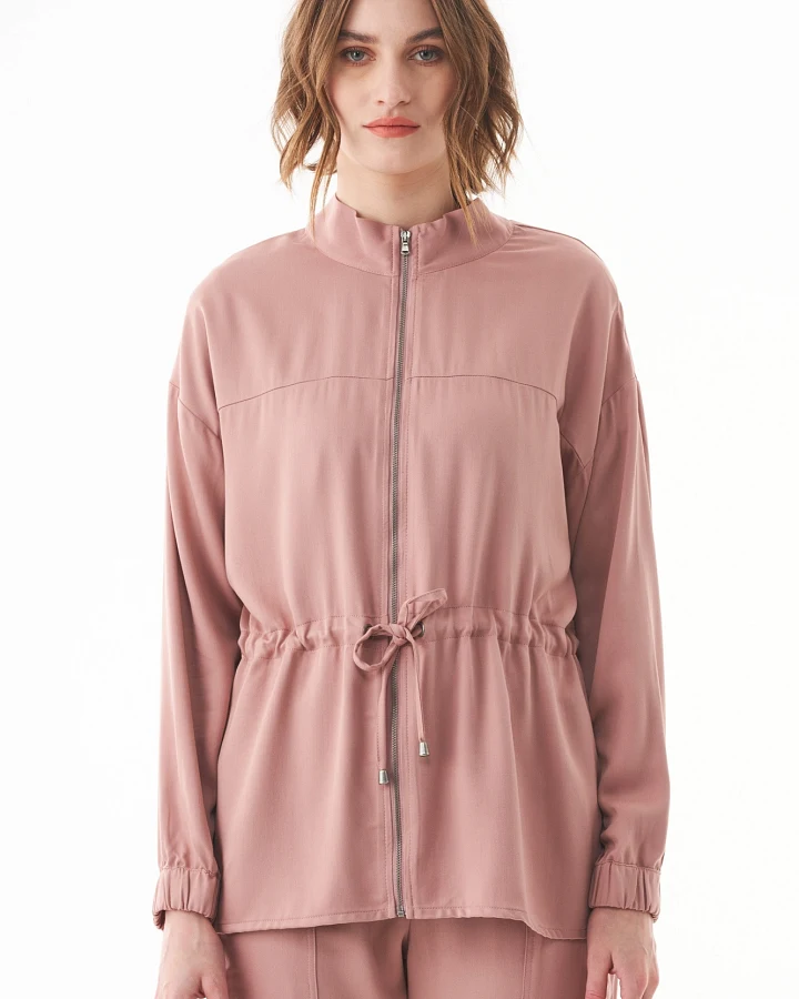 ORGANICATION Damen vegan Jacke Ecovero Misty Rose