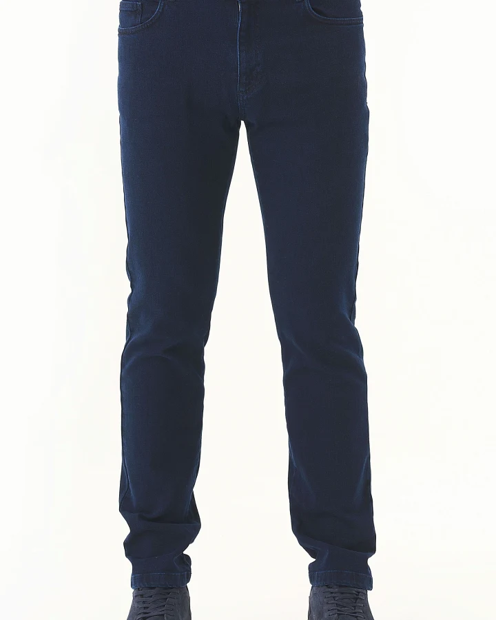 ORGANICATION Herren vegan Bio-Jeans Dunkelmarine