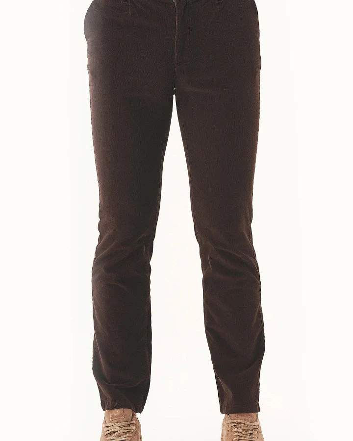 ORGANICATION Herren vegan Cordhose Regular Espresso