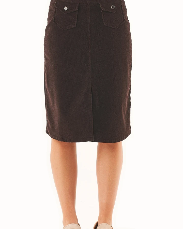 ORGANICATION Damen vegan Rock Bio Cord Espresso
