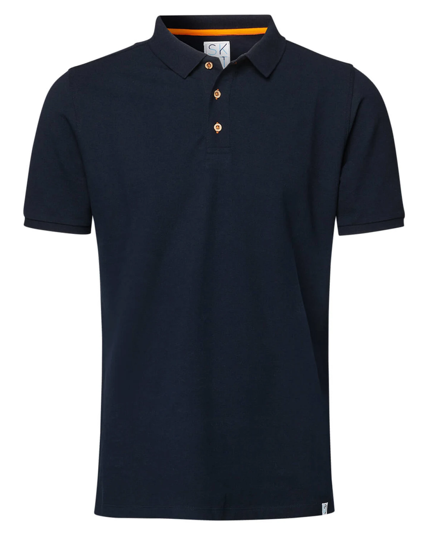 SKOT Herren vegan Polo Navy Classic – Ansicht 2