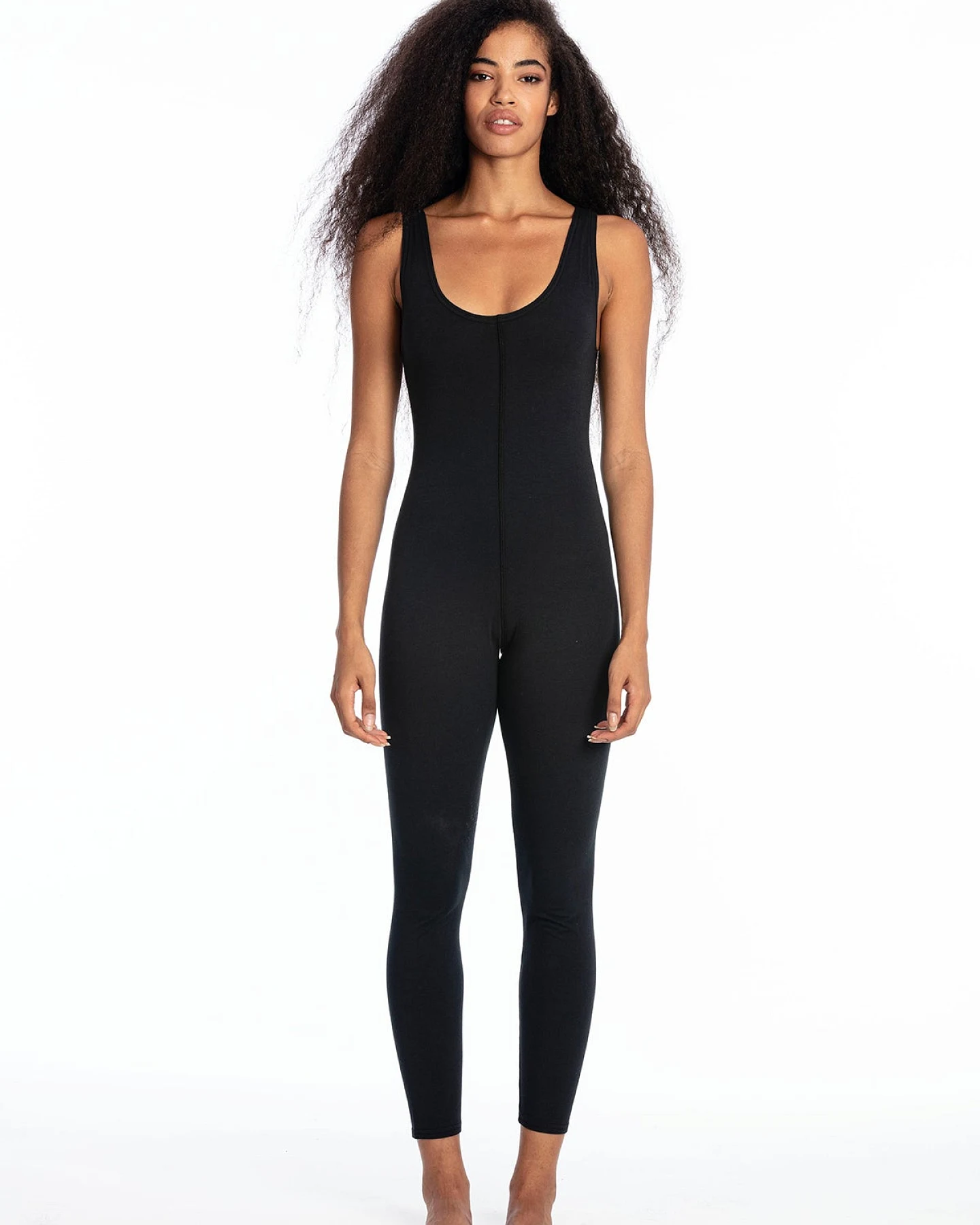 RAVENS VIEW IBIZA Damen vegan Jumpsuit Yoga Schwarz – Ansicht 2