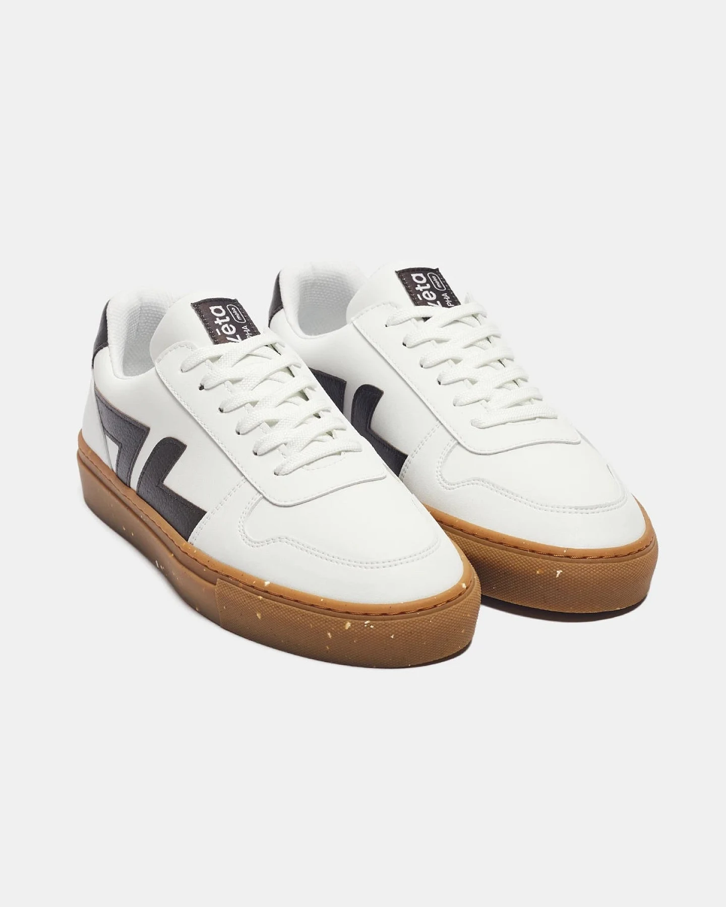 Zèta Herren vegan Sneaker Moka Cappuccino – Ansicht 2