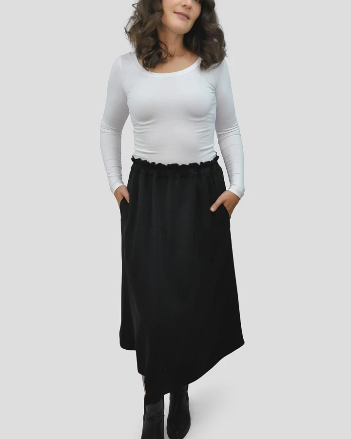 LOVJOI Damen vegan Rock Skorpion Senna Schwarz