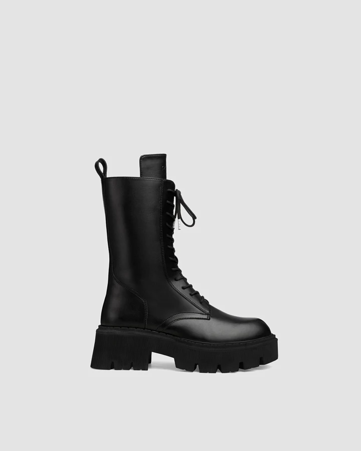 Prev Damen vegan Stiefel Jill Plus Schwarz