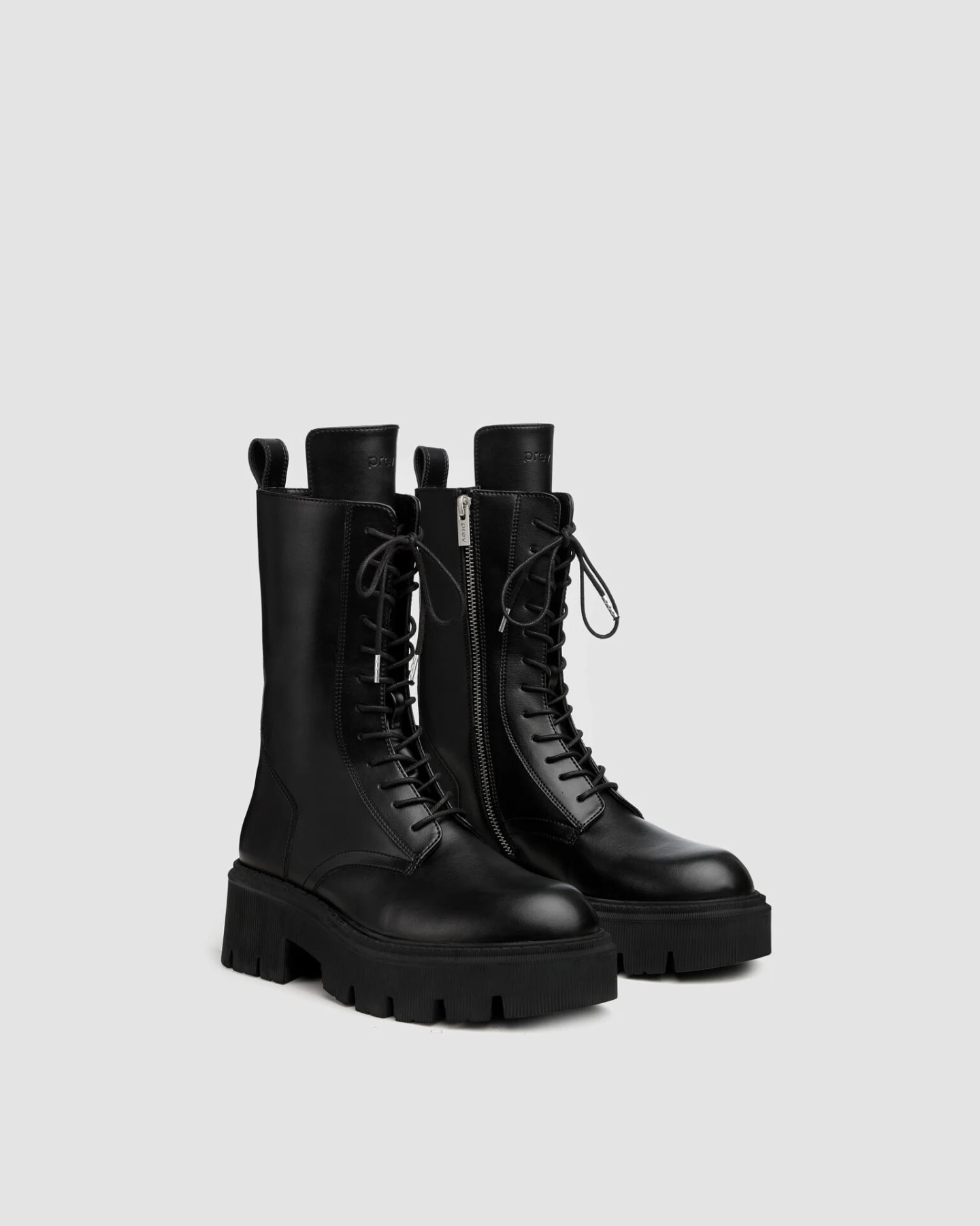 Prev Damen vegan Stiefel Jill Plus Schwarz – Ansicht 2