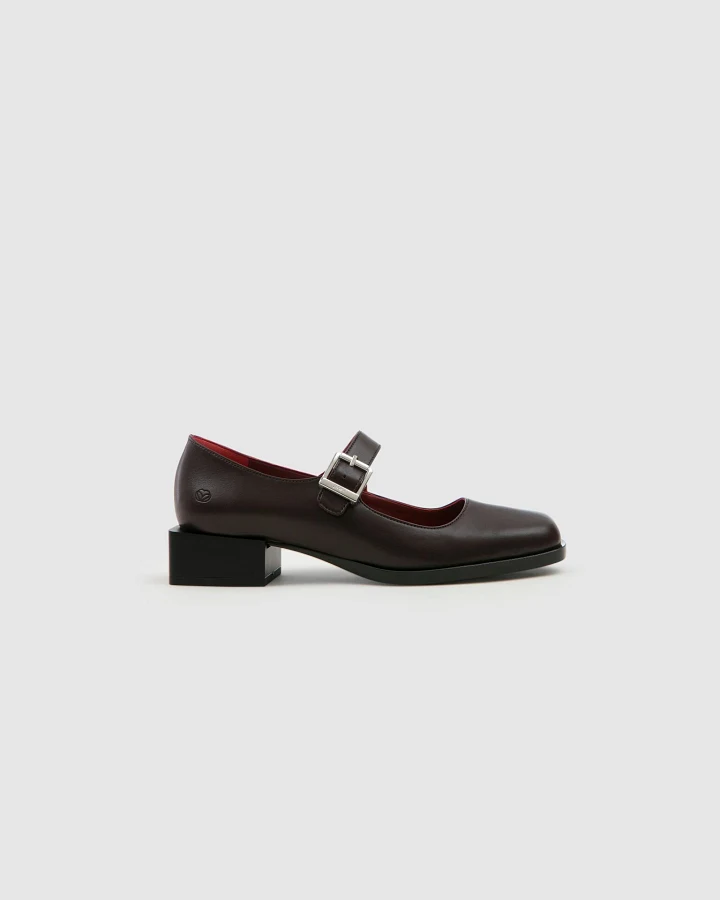 Prev Damen vegan Loafers Jane Cherry Brownie