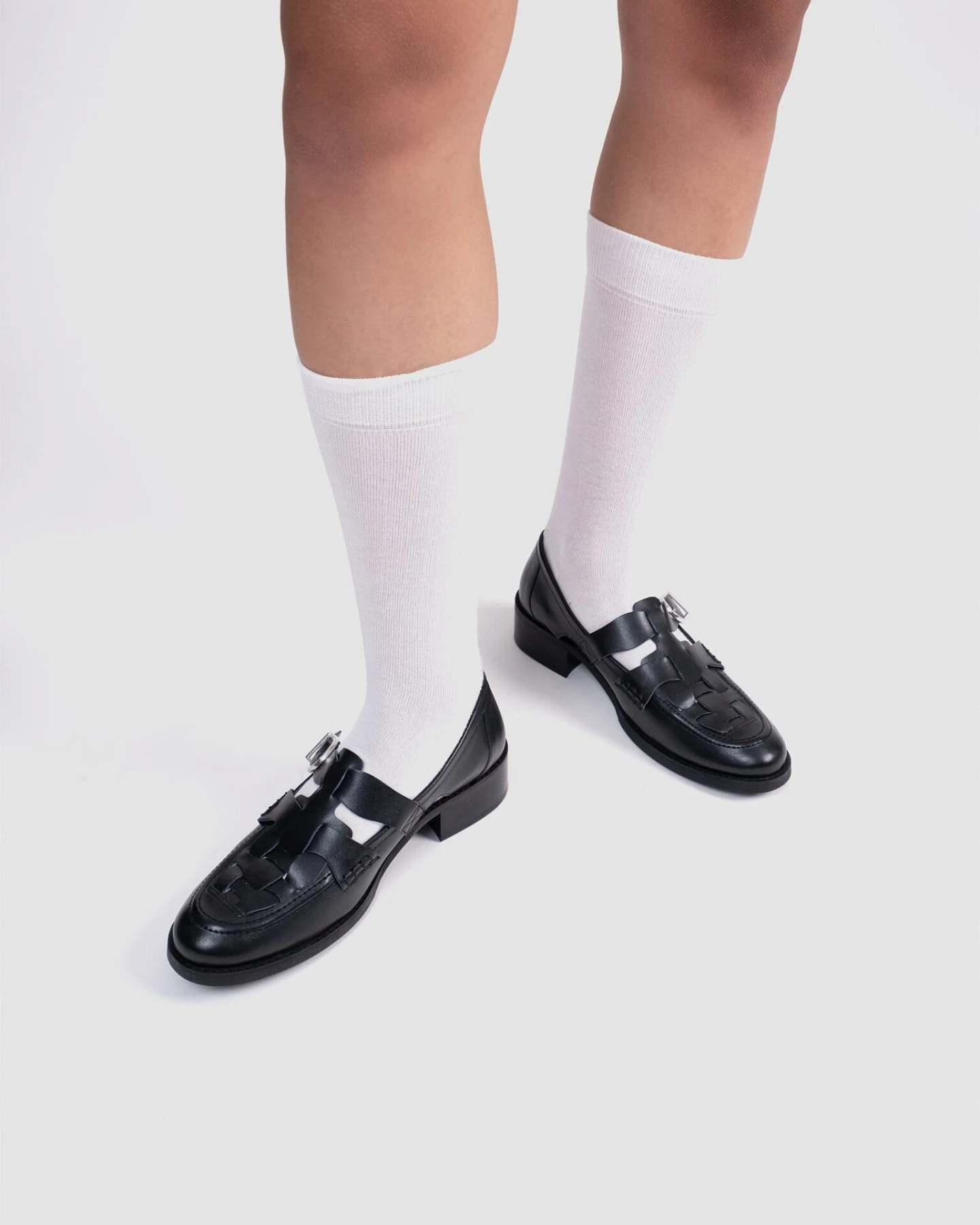Prev Herren vegan Loafers Unisex Dorothy Midnight Schwarz – Ansicht 2
