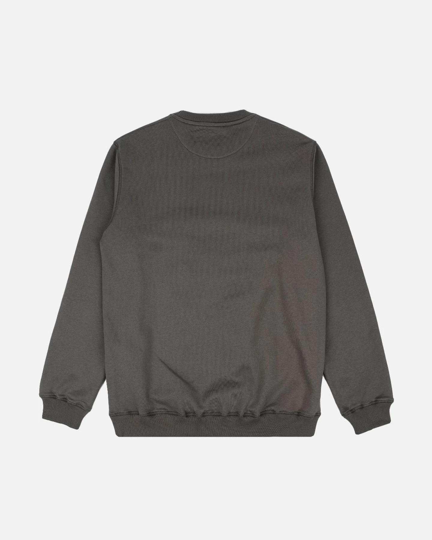 Trendsplant Herren vegan Sweatshirt Essential Thunderstorm Dunkelgrau – Ansicht 2