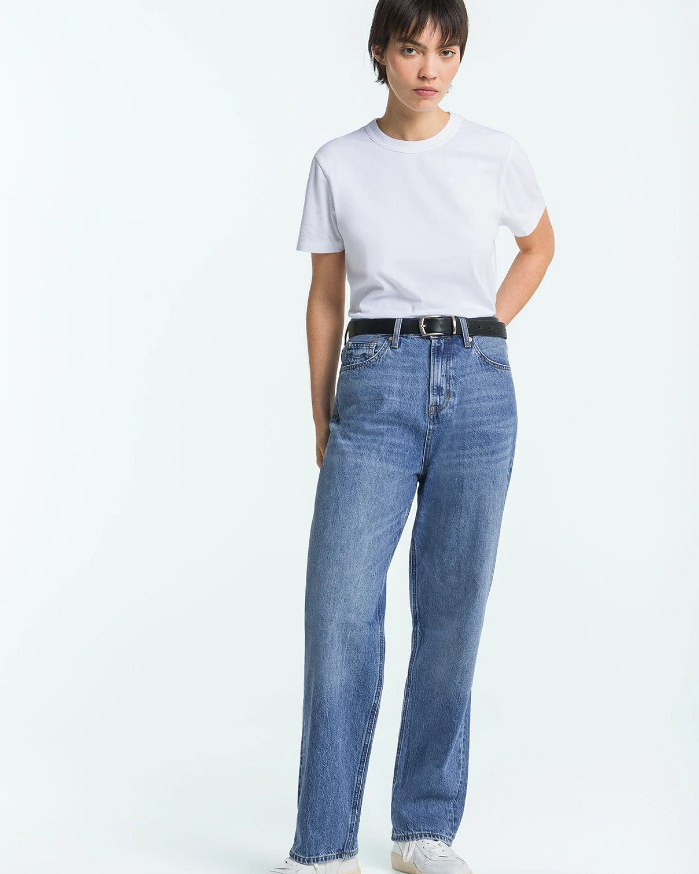 Kings of Indigo Damen vegan Jeans Alice Mid Blue Reef – Ansicht 2