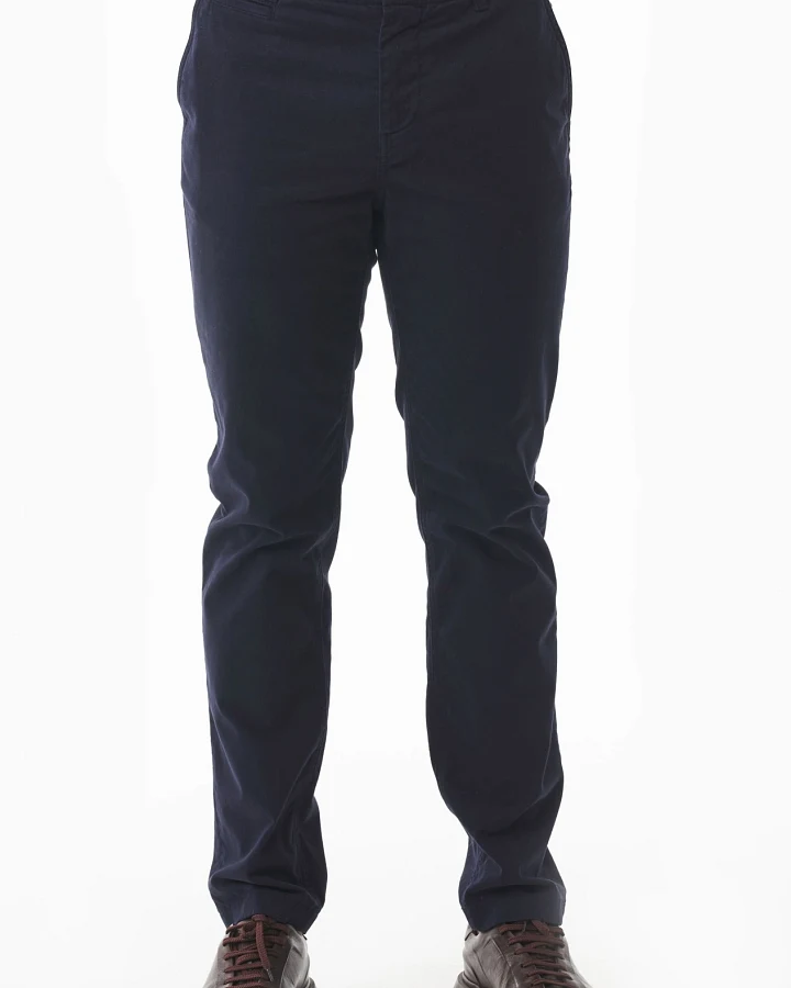 ORGANICATION Herren vegan Hose Tapered Fit Dark Navy