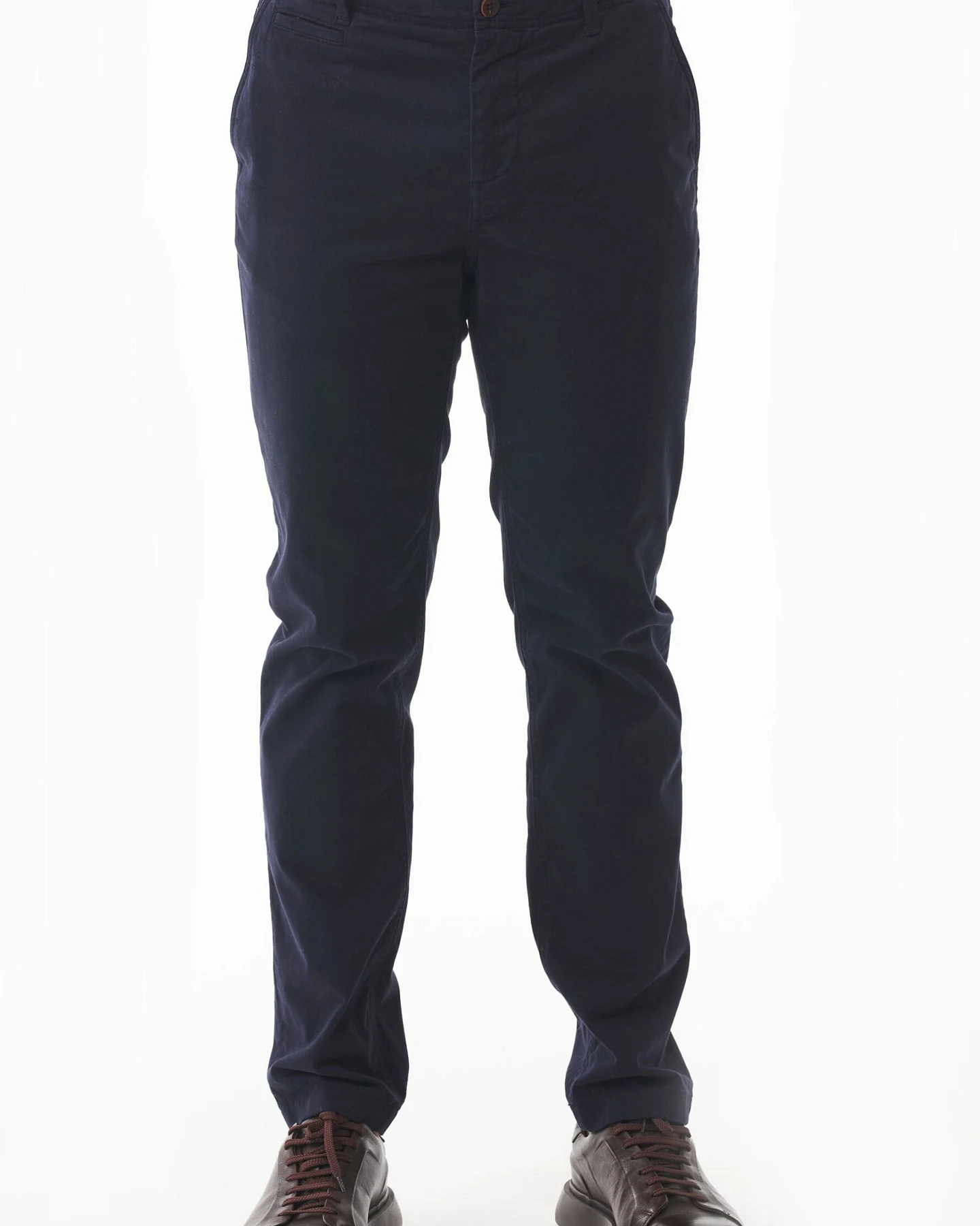 ORGANICATION Herren vegan Hose Tapered Fit Dark Navy – Ansicht 2