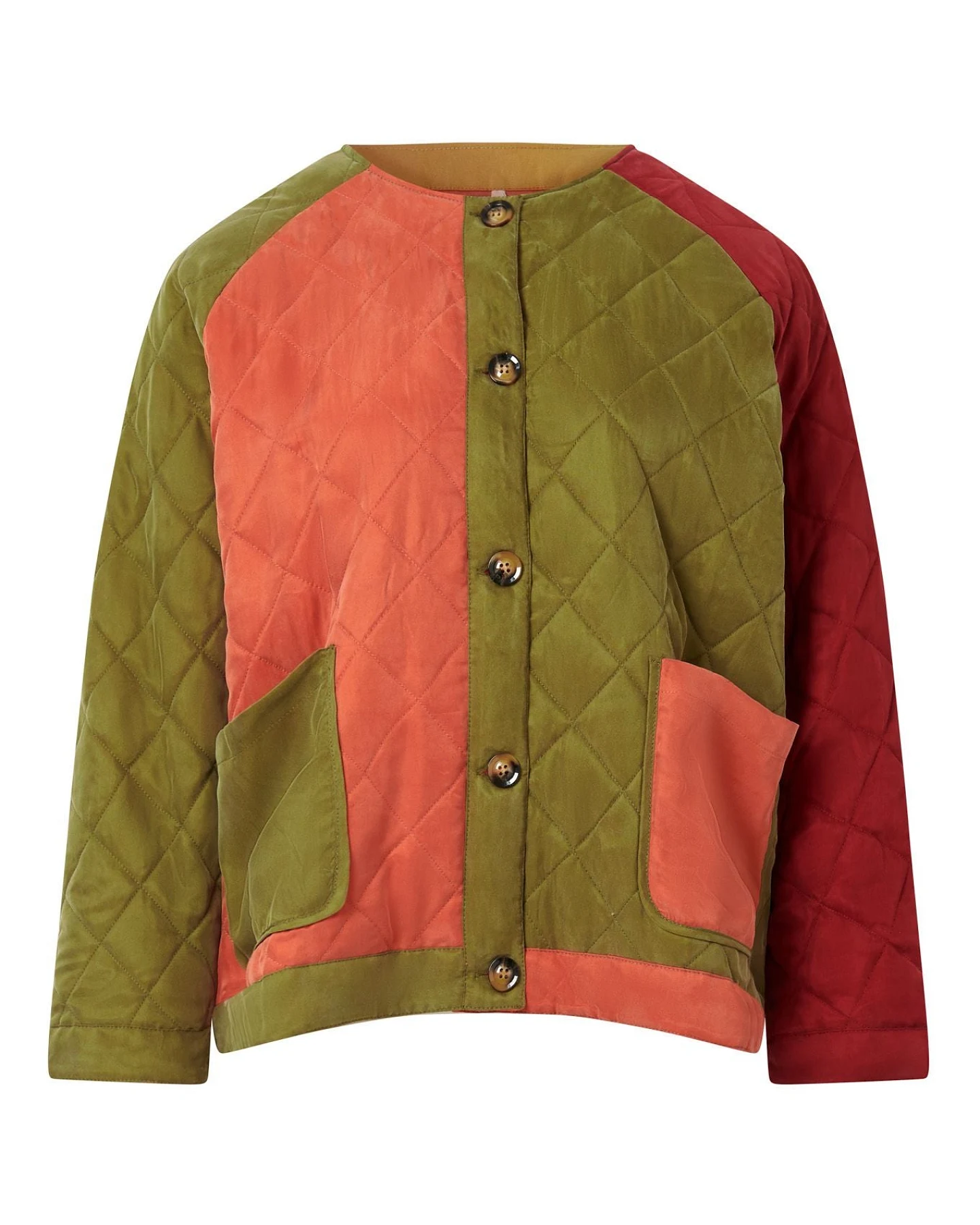 KOMODO Damen vegan Jacke Lulu Multicolour – Ansicht 2