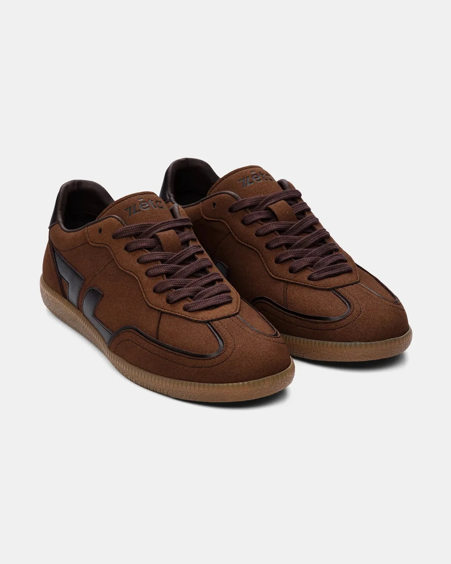 Zèta Herren vegan Sneaker Delta Nuts Braun – Ansicht 2