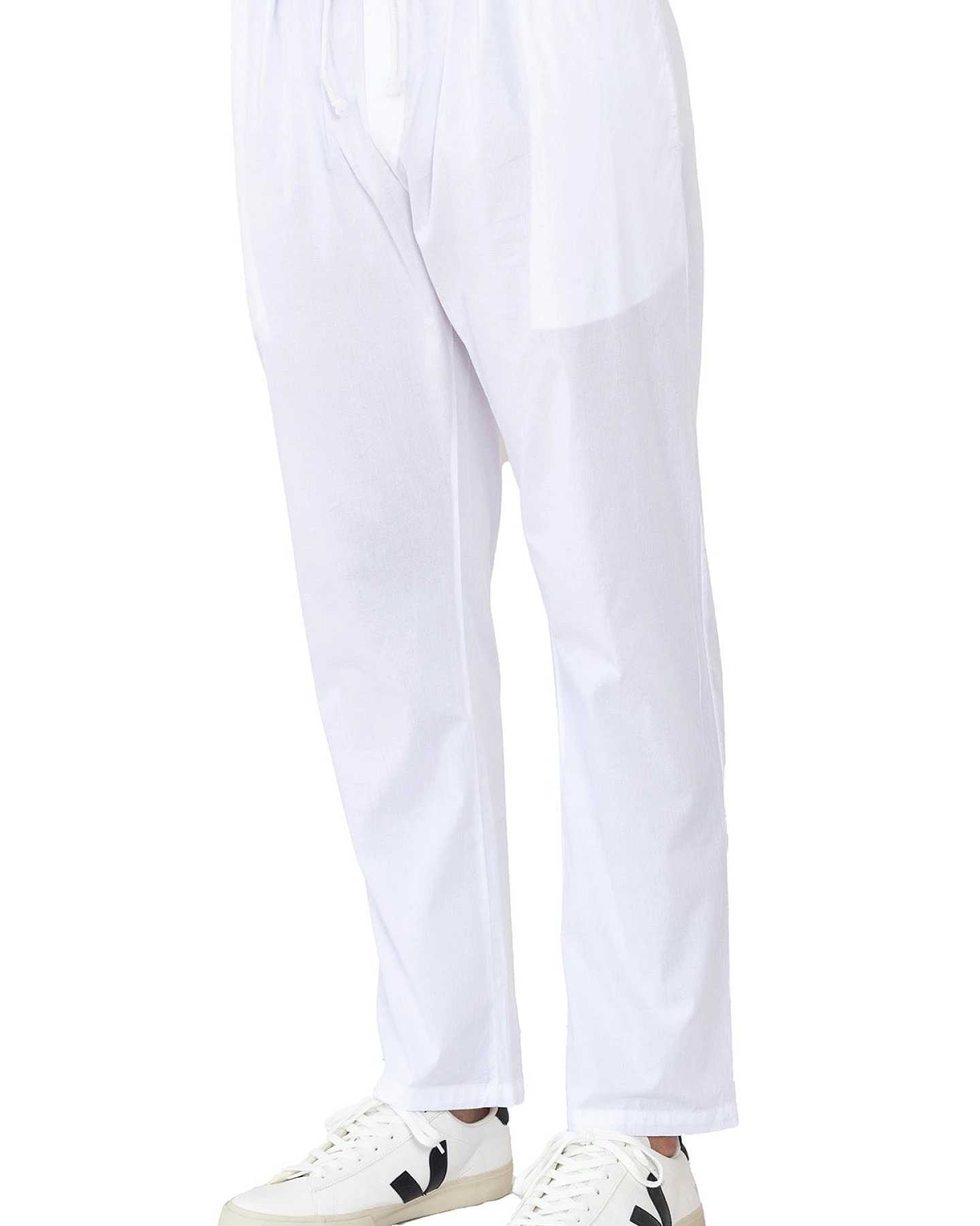 RAVENS VIEW IBIZA Herren vegan Hose Kenzo Weiß – Ansicht 2