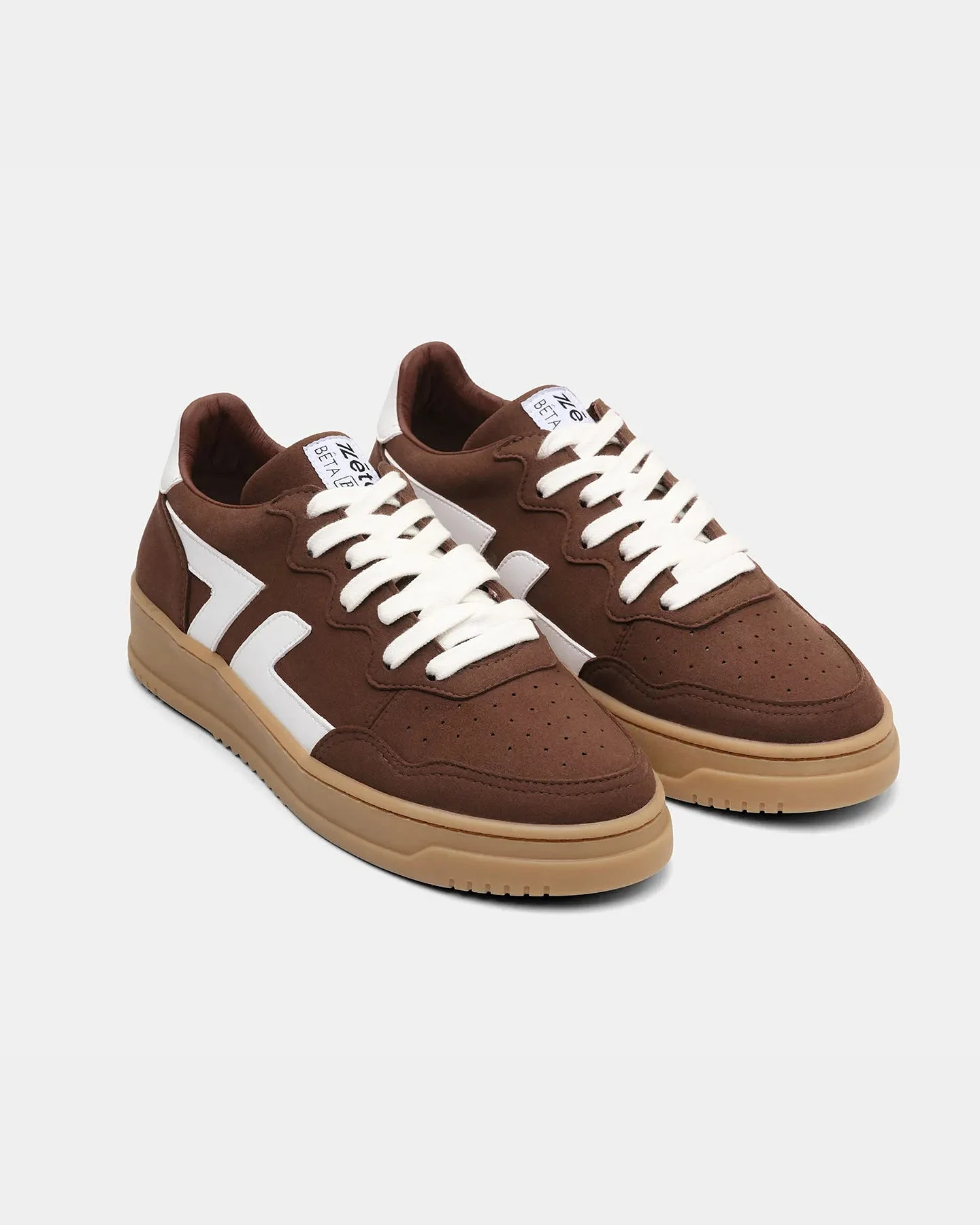 Zèta Herren vegan Sneaker Bêta B3 Chocolate – Ansicht 2