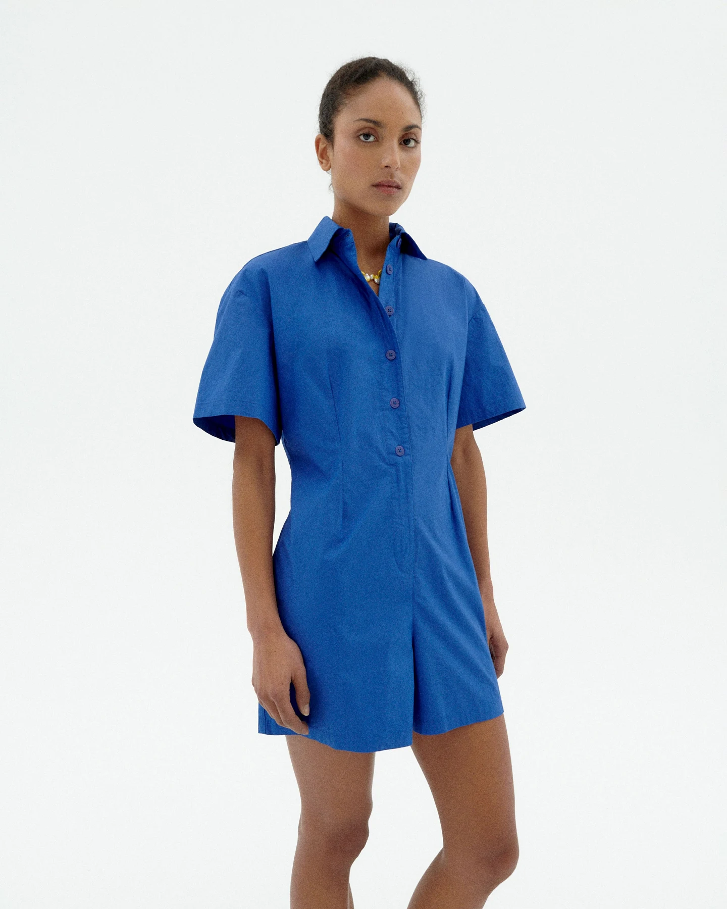 Thinking MU Damen vegan Strampler Roberta Blau – Ansicht 2