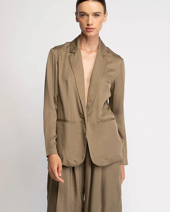 Neu Nomads Damen vegan Jacke Karlie Khaki